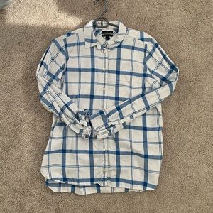 J Crew Flannel Button Down Size 12